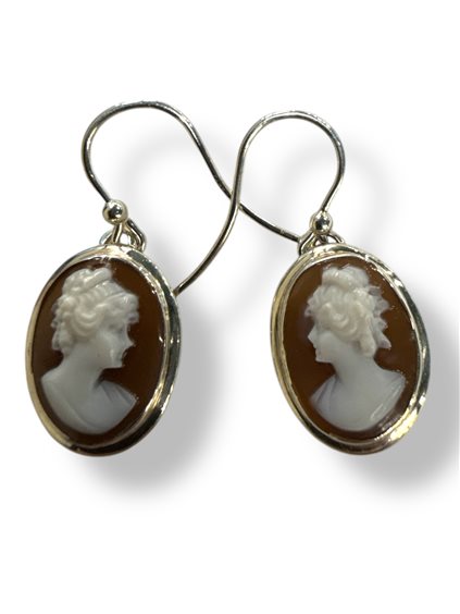 Boucles d'oreilles Mandile 1922 Femme Cammei  in Argent Conchiglia 2MORCM24 - 2MORCM24